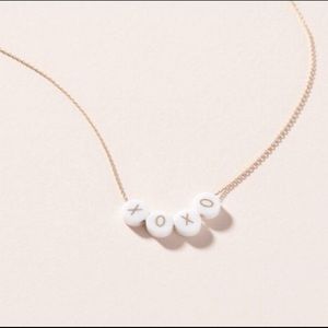 {anthropologie} bbuble love + stars bead necklace
